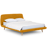 Кровать с мягким изголовьем Palmer Bed варинант исполнения - 21 | Loft Concept в Сочи