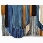 Абстрактное Панно из нитей Thread panel Abstraction II варинант исполнения - 1 | Loft Concept в Сочи