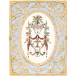 Декоративный постер в раме с рельефным растительным узором арабески New Collection of Arabesques Poster варинант исполнения - 2 | Loft Concept в Сочи