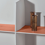 Дизайнерский стеллаж с вертикальными и горизонтальными полками Gio Ponti D.357.1 D.357.2 Rack варинант исполнения - 2 | Loft Concept в Сочи