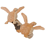 Статуэтка из дерева черепахи Animals of the World 25 варинант исполнения - 2 | Loft Concept в Сочи