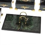 Настольный письменный набор из нефрита в подарочной коробке Victorious варинант исполнения - 4 | Loft Concept в Сочи