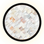 Бра в форме диска с перламутровыми прямоугольниками из морской ракушки Touch of Marine Charm варинант исполнения - 5 | Loft Concept в Сочи