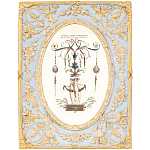 Декоративный постер в раме с рельефным растительным узором арабески New Collection of Arabesques Poster варинант исполнения - 3 | Loft Concept в Сочи