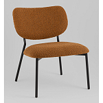 Кресло лаунж Jamie букле горчичный варинант исполнения - 1 | Loft Concept в Сочи