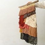 Текстильное Панно с бахромой варинант исполнения - 3 | Loft Concept в Сочи