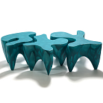 Комплект кофейных столиков Vorlon River three tables варинант исполнения - 9 | Loft Concept в Сочи