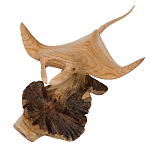 Статуэтка из дерева скат Animals of the World варинант исполнения - 4 | Loft Concept в Сочи