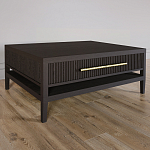 Кофейный стол Primo с двумя ящиками Темный орех варинант исполнения - 1 | Loft Concept в Сочи