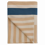 Плед из хлопка с геометрическим рисунком Elan Stripe  варинант исполнения - 1 | Loft Concept в Сочи