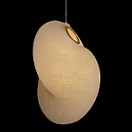 Подвесной светильник белый с фигурным тканевым плафоном White Whirlwinds варинант исполнения - 4 | Loft Concept в Сочи