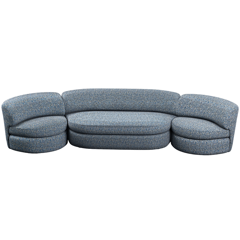 Диван модульный Ulysses Синий в Сочи | Loft Concept 