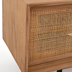 ТВ-тумба из массива тика Busto TV Stand варинант исполнения - 6 | Loft Concept в Сочи