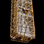 Подвесной светильник прямоугольный с фактурным хрустальным плафоном Light Delight варинант исполнения - 6 | Loft Concept в Сочи