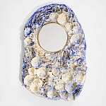 Зеркало «НЕ_Гжель» варинант исполнения - 1 | Loft Concept в Сочи