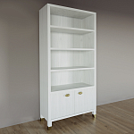 Книжный Стеллаж Elsa Dreams White с задней стенкой варинант исполнения - 2 | Loft Concept в Сочи