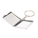 Зеркало брелок складное двухстороннее из натурального камня Малахит Stone Mirrors варинант исполнения - 6 | Loft Concept в Сочи