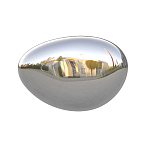 Абстрактная скульптура на стену в виде капли воды Water Outline варинант исполнения - 2 | Loft Concept в Сочи