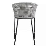 Стул барный с декоративным плетением на спинке и подлокотниках Chair Weave варинант исполнения - 4 | Loft Concept в Сочи