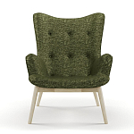 Мебельная ткань Шенилл зеленый цвет 138 см T4-22 варинант исполнения - 6 | Loft Concept в Сочи