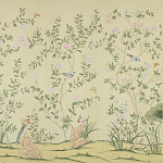 Обои ручная роспись Askew Verdigris  варинант исполнения - 5 | Loft Concept в Сочи