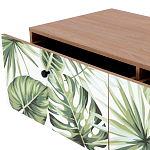 Длинная ТВ-тумба с принтом на ящиках Elise TV Stand варинант исполнения - 5 | Loft Concept в Сочи