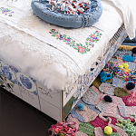 Дизайнерская кровать с системой хранения варинант исполнения - 4 | Loft Concept в Сочи