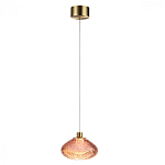 Подвесной светильник с прозрачным стеклянным плафоном округлой формы Effervia  варинант исполнения - 4 | Loft Concept в Сочи