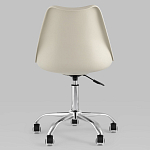 Офисный стул на металлическом основании EGGERY Beige варинант исполнения - 4 | Loft Concept в Сочи