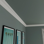 Гладкий карниз KT-63 варинант исполнения - 2 | Loft Concept в Сочи