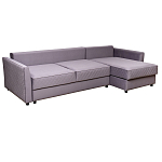 Диван трехместный раскладной Giorgio Sofa серый варинант исполнения - 2 | Loft Concept в Сочи