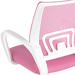 Офисное кресло с основанием из белого пластика Desk chairs Pink варинант исполнения - 7 | Loft Concept в Сочи