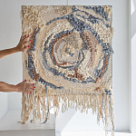 Панно гобелен Галактика в Эко стиле wall panel Galaxy варинант исполнения - 1 | Loft Concept в Сочи