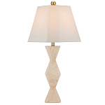 Настольная лампа с фигурным основанием Chiseled варинант исполнения - 3 | Loft Concept в Сочи